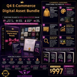 Q4 E-Commerce Digital Asset Bundle